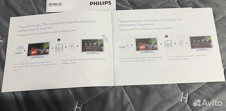 Телевизор philips Smart LED TV с подставкой
