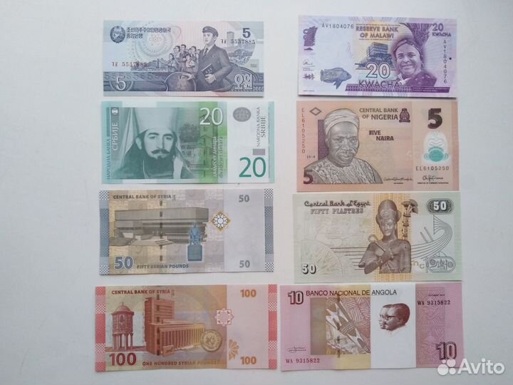 Банкноты мира / + новинки