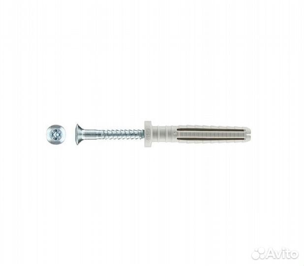 Дюбель-гвоздь 6x40 мм цилиндрическая манжета нейло