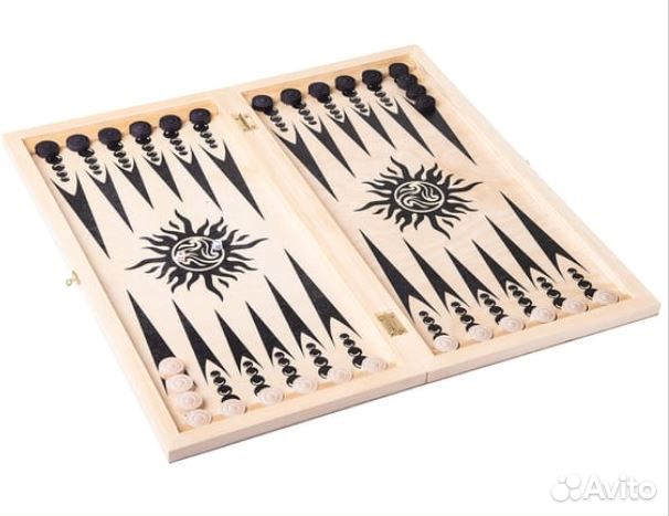 Нарды большие Птицы 600х300х40мм