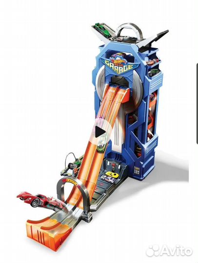 Hot wheels мега гараж