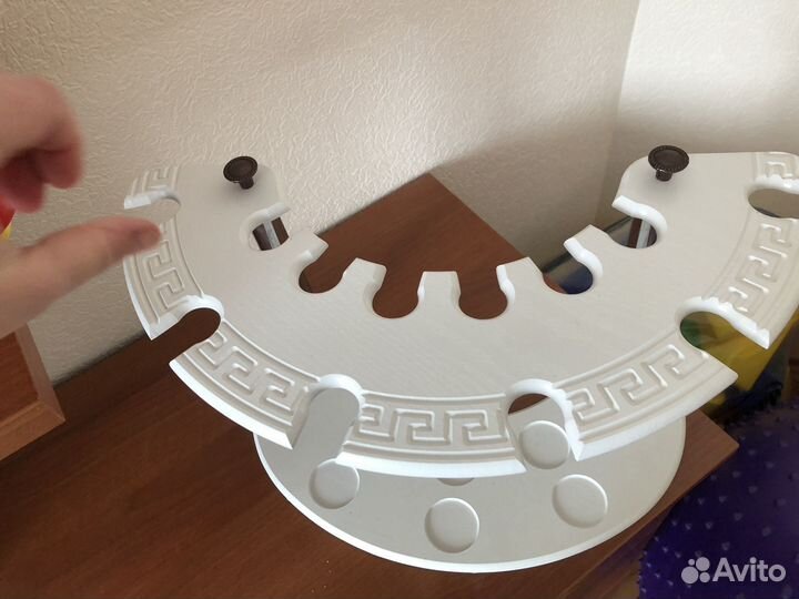 Мини бар полка для фужеров и стопок