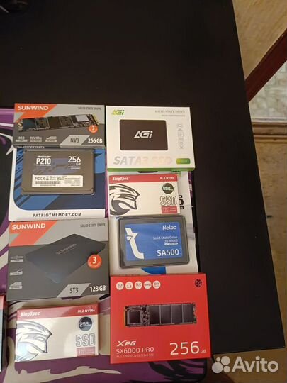 SSD диски новые 120/256/512