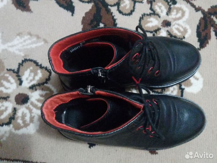 Ботинки женские кожаные 37