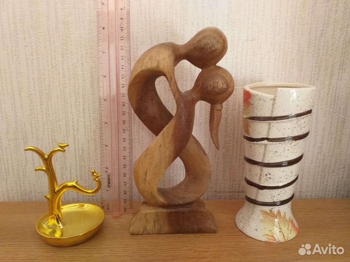 Ваза, статуэтка, держатель для колец, копилка