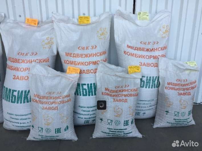 Корма для птиц и животных