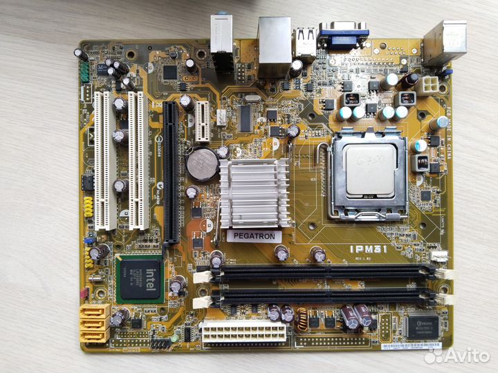 Pegatron IPM31 LGA775/DDR 2 x2