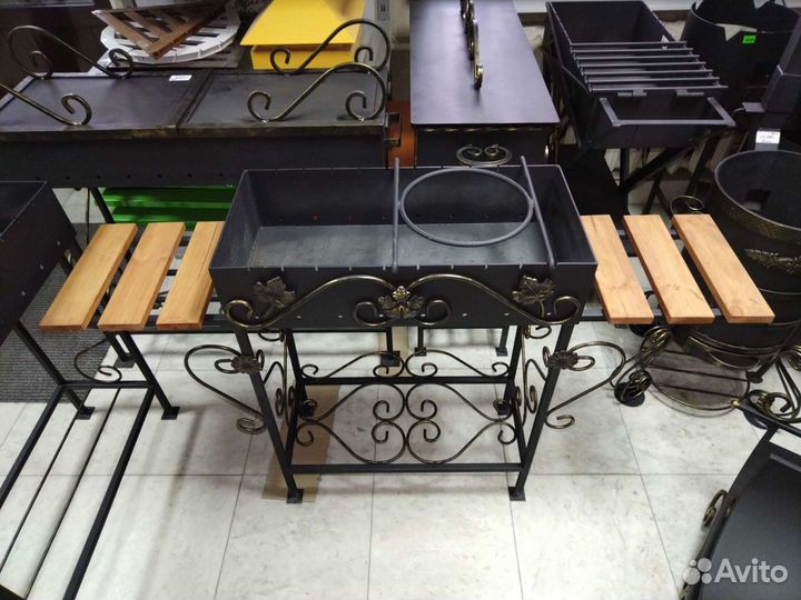 Стационарный мангал, сталь 4мм