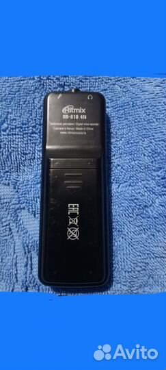 Цифровой диктофон ritmix RR 810 4 Гб