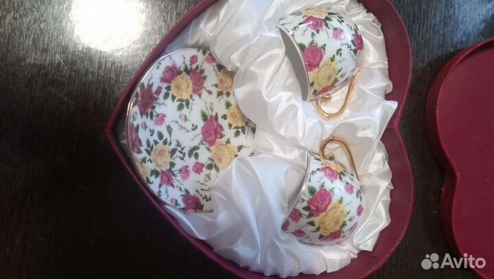 Кофейная пара фарфор