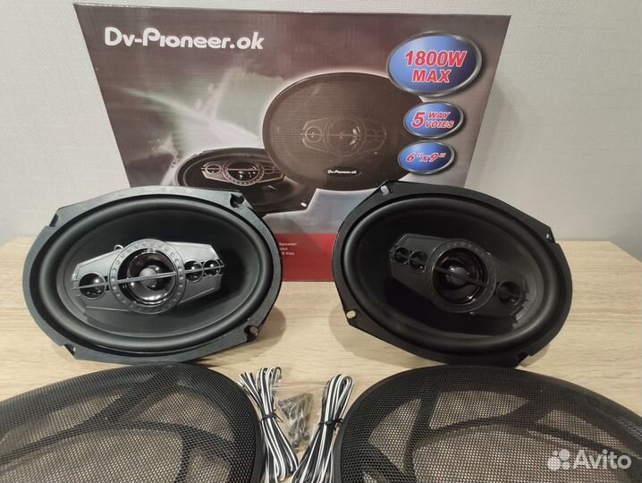 Динамики Dv-Pioneer.ok TS-A6975, блины/овалы