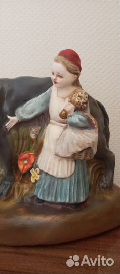 Гипс. Красная шапочка и серый волк. Кунгур