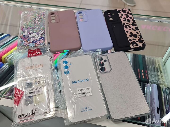 Чехлы и защитные стекла Samsung A34