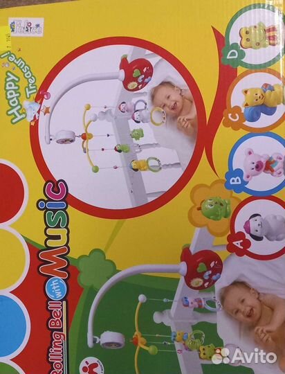 Мобиль в кроватку Rolling Bell with Music