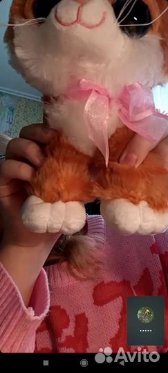 Мягкая игрушка кот