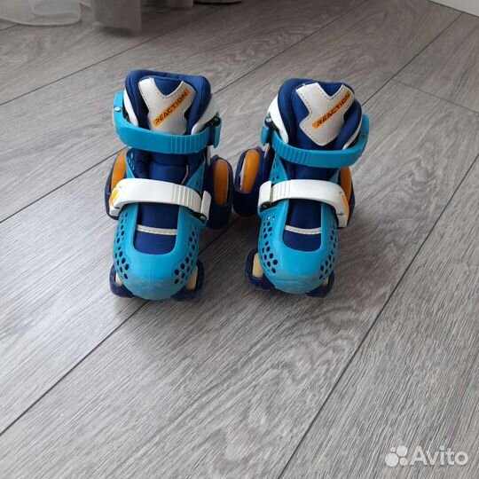 Роликовые коньки детские раздвижные