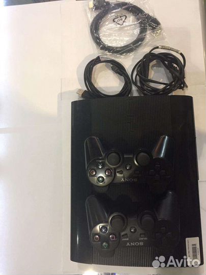 Sony PS3 Ss SSD500Gb + 80 игр