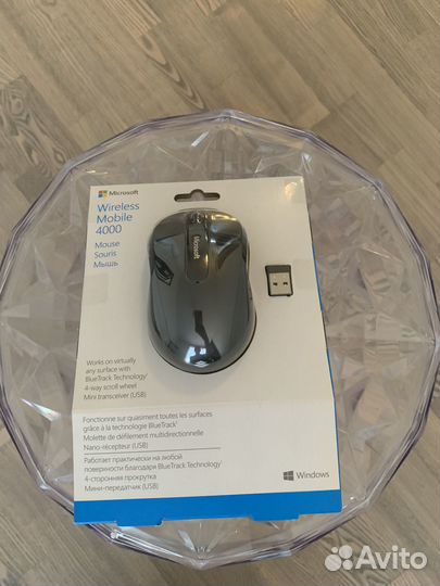 Мышка беспроводная Microsoft Wireless Mobile 4000