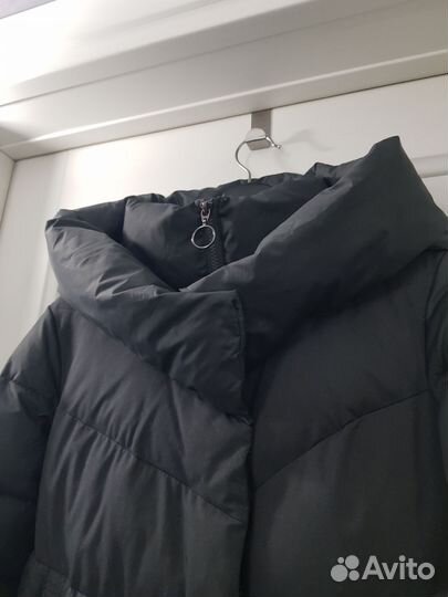 Пуховик Clasna 44 р цвет серый антрацит