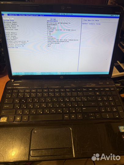 Hp pavilion g6 2364sr