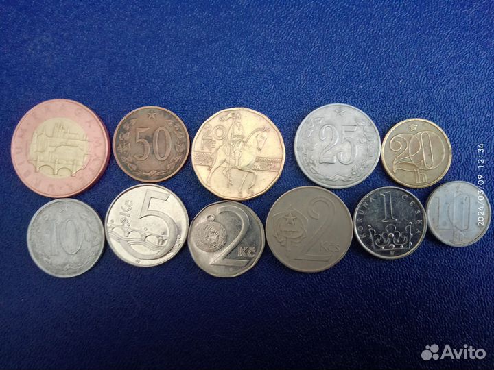 Монеты чехословакии