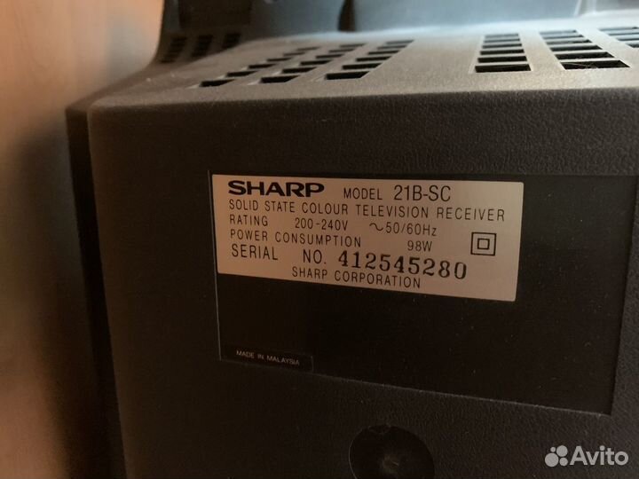 Телевизор sharp 21B-SC