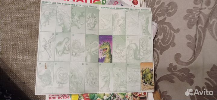 Журнал наклеек планета динозавров
