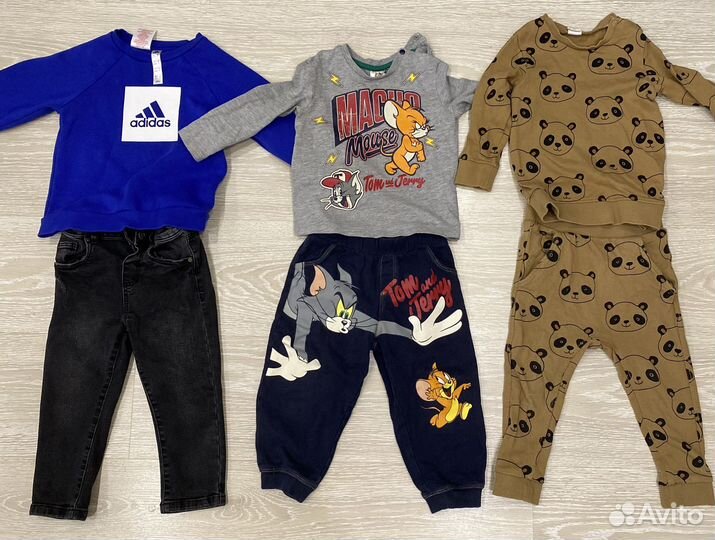 Пакет фирменных вещей на мальчика 92