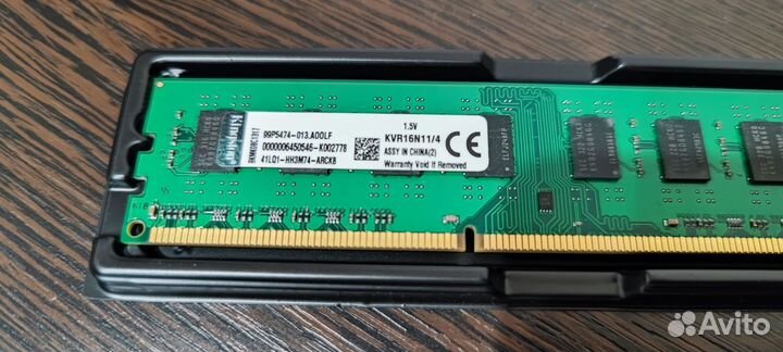 Оперативная память Kingston ddr3 4 gb 1600