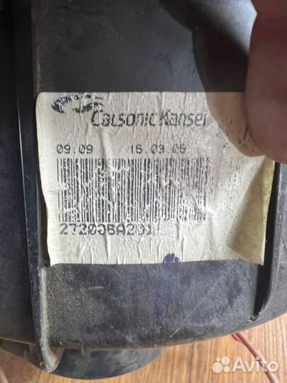 Мотор печки Nissan Primera P 12 1.6 2005