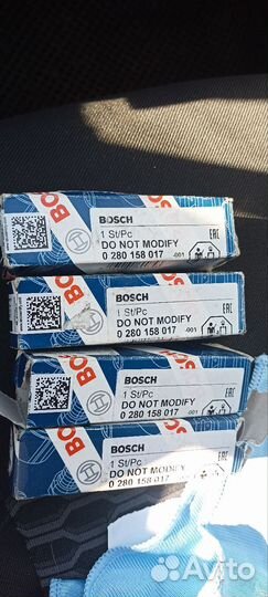 Топливные форсунки bosch 0 280 158 017