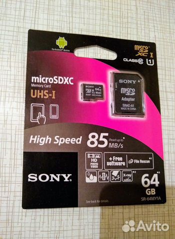 Карта памяти MicroSD