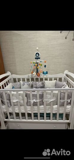 Мобиль на кроватку с подсветкой