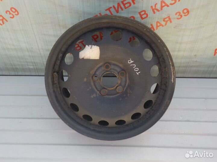 Диск штампованный штамп Шкода Октавия Тур R16