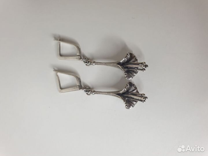 Серебряные серьги 