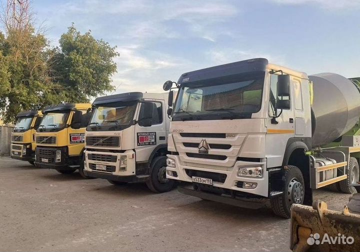 Бетон. Доставка миксером