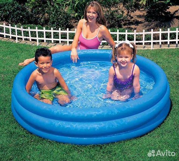 Надувной бассейн Интекс 147х33 см. 290 литров