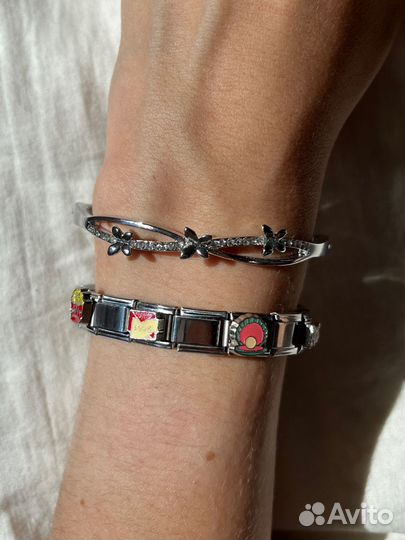 Браслет с бабочками
