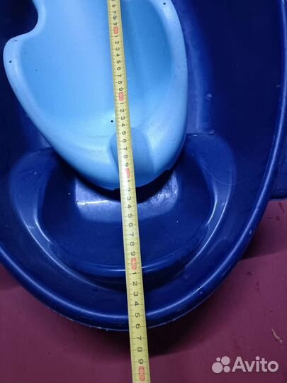 Детская ванночка для купания с горкой