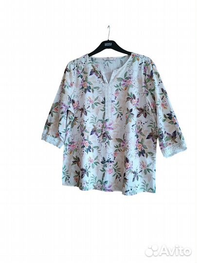 Блузка р.48-50 хлопок Турция