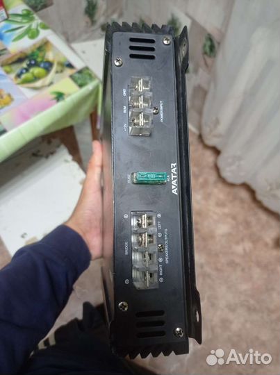 Сабвуфер и усилитель