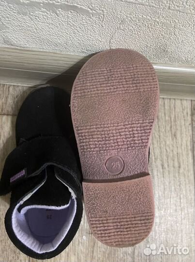 Ботинки детские 25 размер