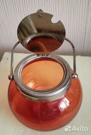 Сахарница СССР, цветное стекло