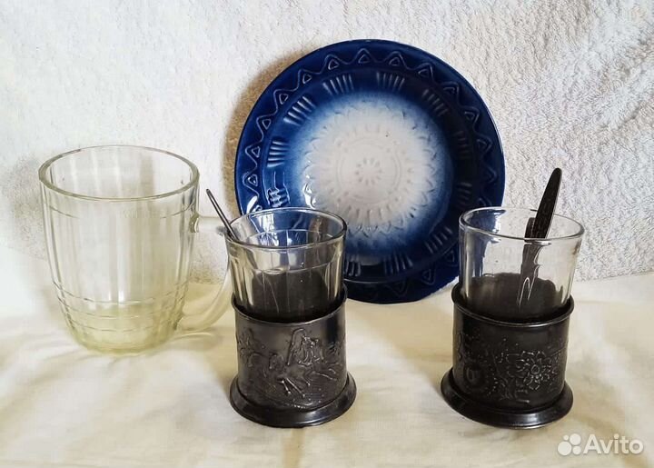 Подстаканник кружка тарелка СССР