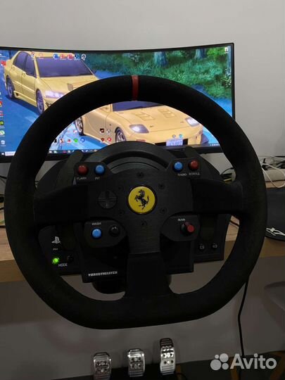 Игоровой руль thrustmaster t300 ferrari