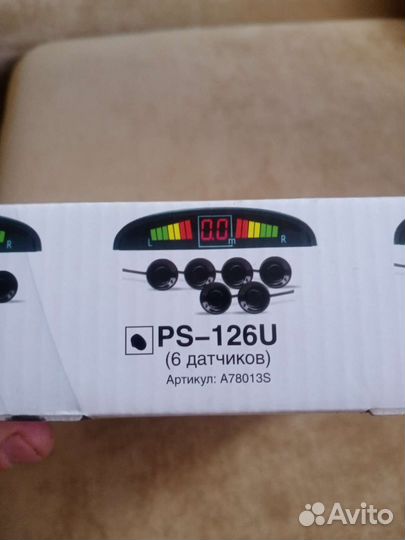 Парктроник AVS ps-126U,черные