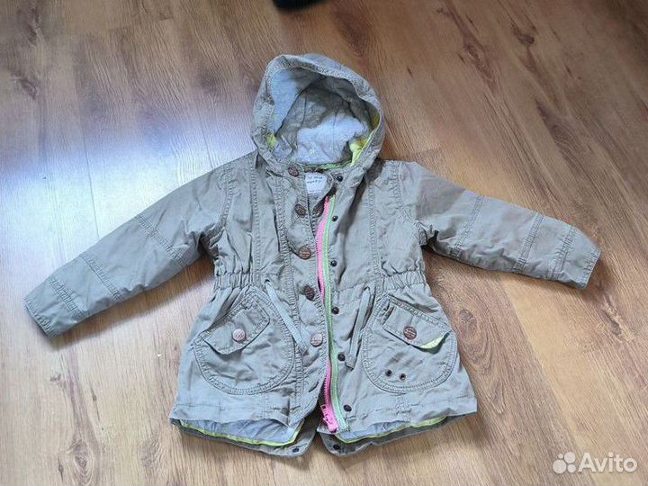 Утепленный плащ next 104