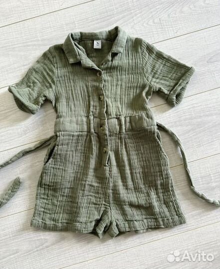 Муслиновый комбинезон 104