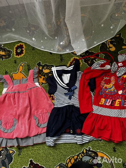 Детские вещи пакетом на девочку 86-104