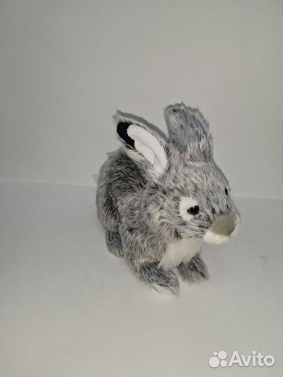 Игрушка мягкая Life Кролик Серый, 20 см